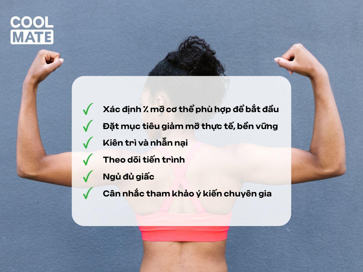 Việc siết cơ cũng cần những lưu ý để đảm bảo sự hiệu quả