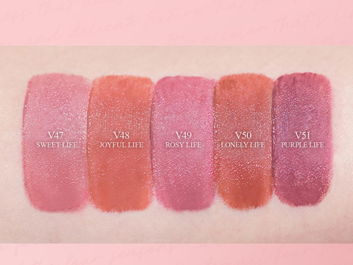 Bbia Last Velvet Lip Tint màu 25 và 12 là thỏi son MLBB đẹp, độc đáo