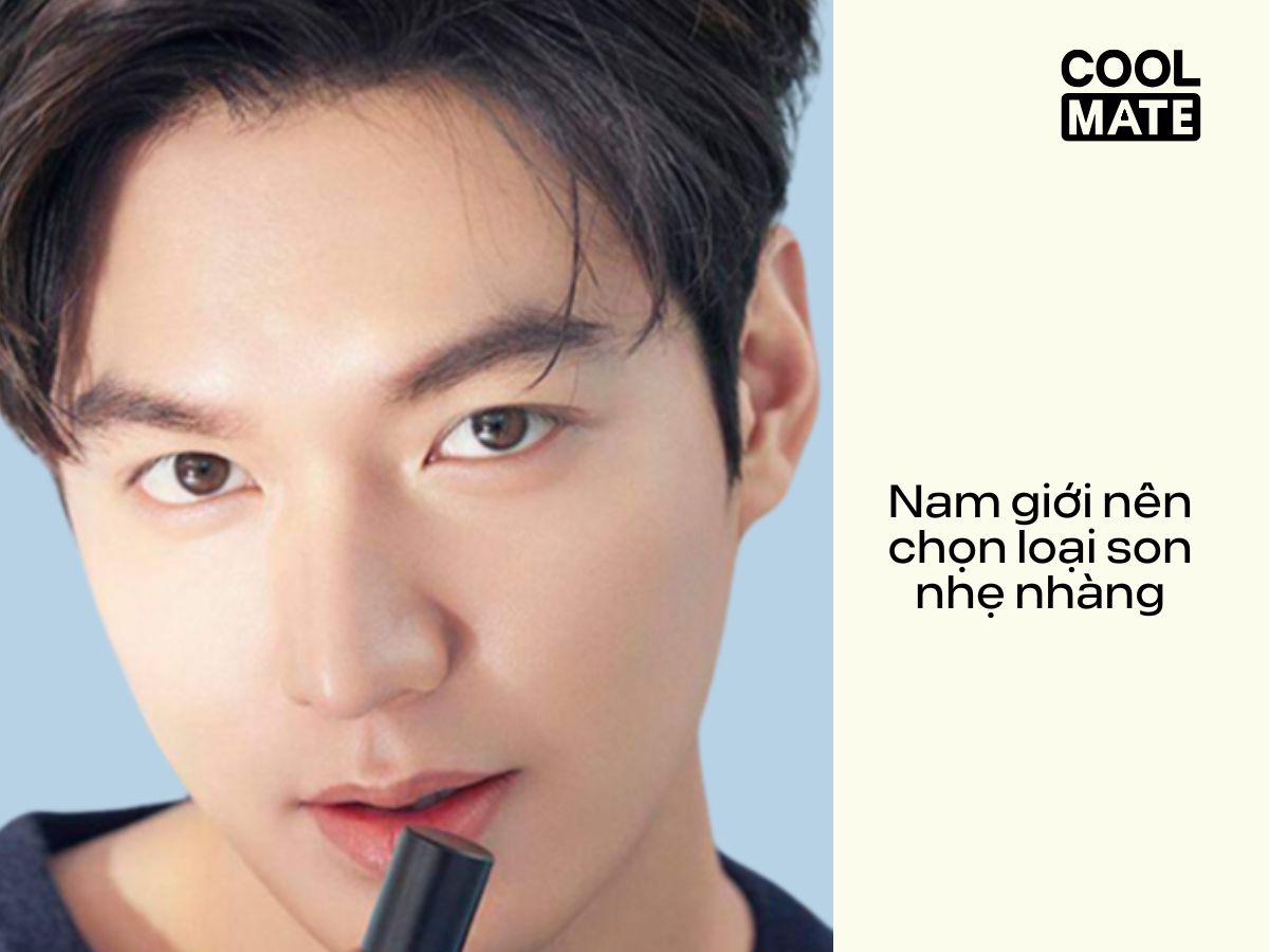 Anh em nên ưu tiên sử dụng màu son tự nhiên
