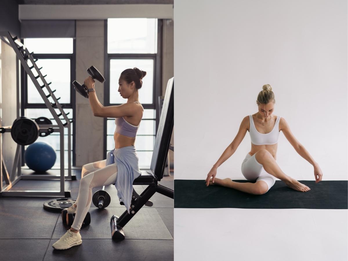 Kết hợp tập gym và yoga mang lại nhiều lợi ích cho sức khỏe