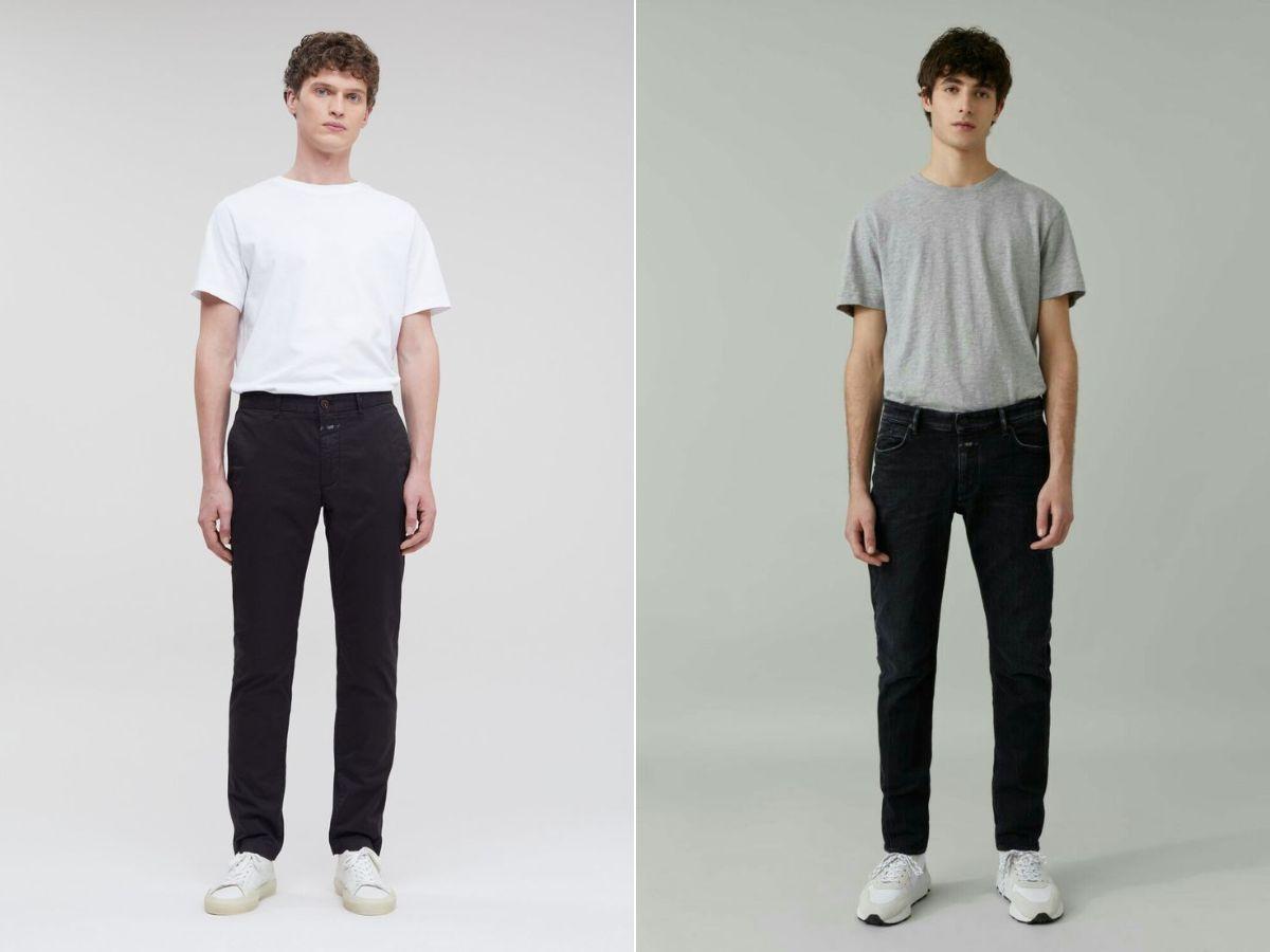 Áo thun cổ tròn là một trong những lựa chọn hàng đầu dành cho nam gầy