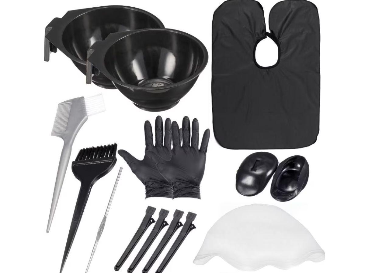 Trước khi bắt đầu nhuộm tóc tại nhà, bạn cần chuẩn bị đầy đủ các dụng cụ