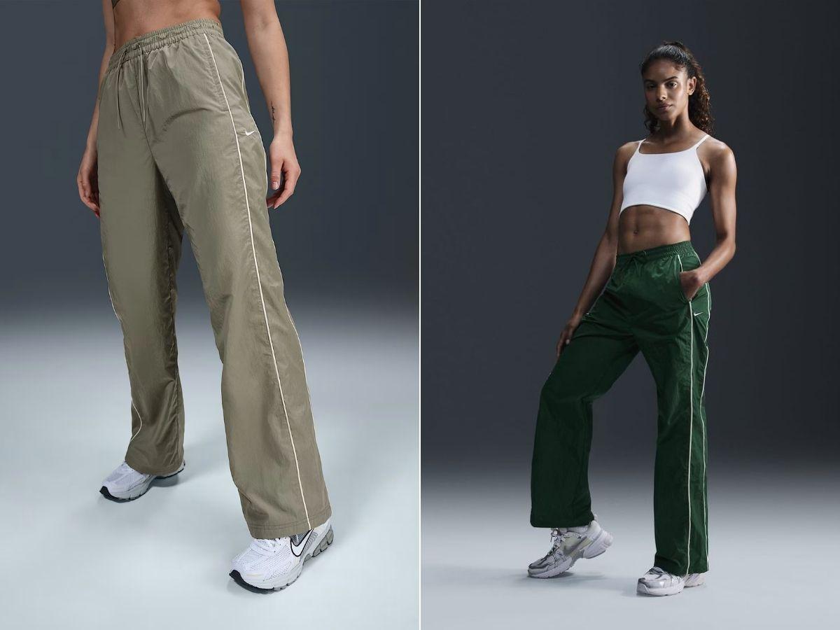 Quần  Nike có hoạ tiết sọc dọc viền mảnh