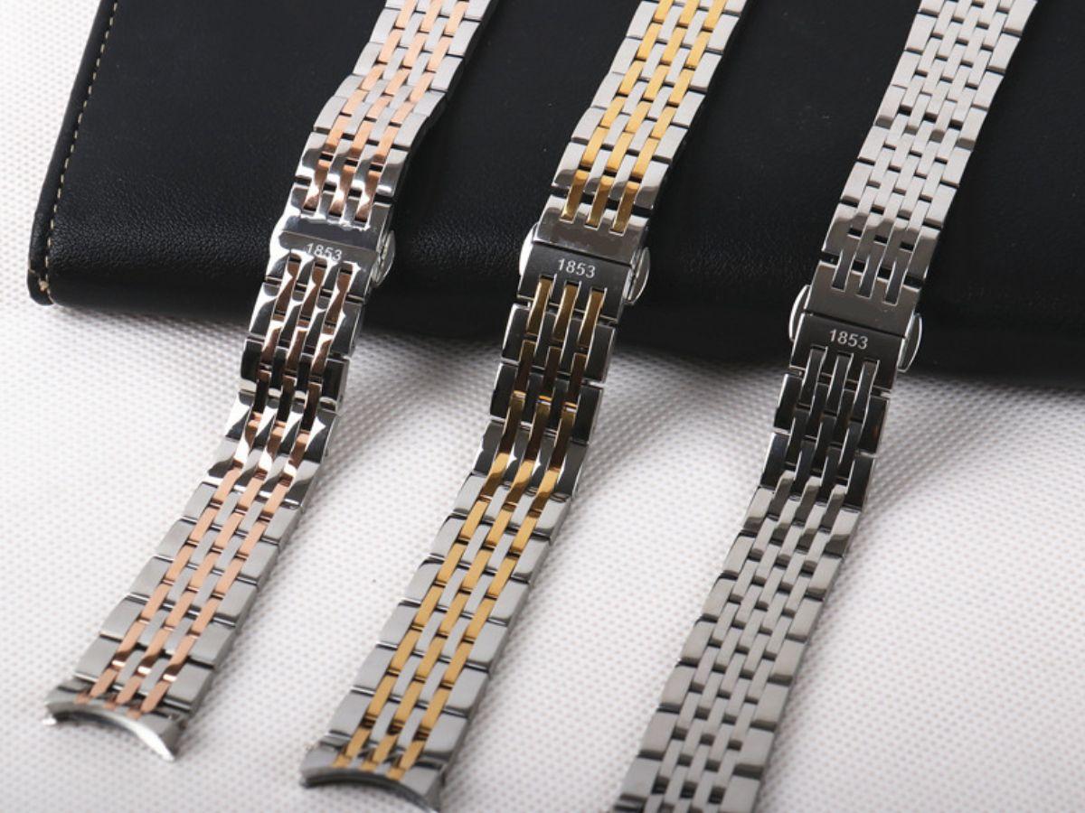 Dây đồng hồ bằng kim loại chắc chắn