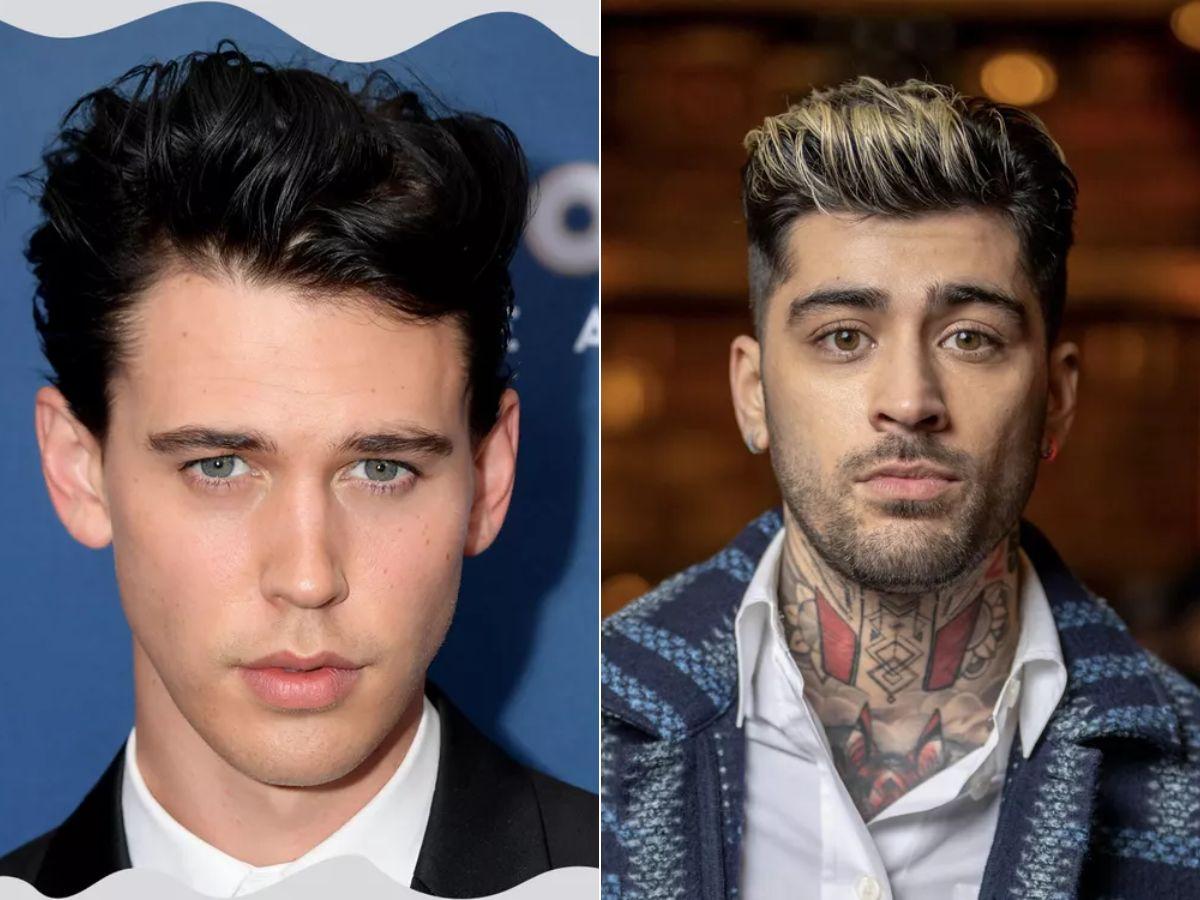 Quiff với phần mái vuốt dựng ngược hoặc hơi lệch
