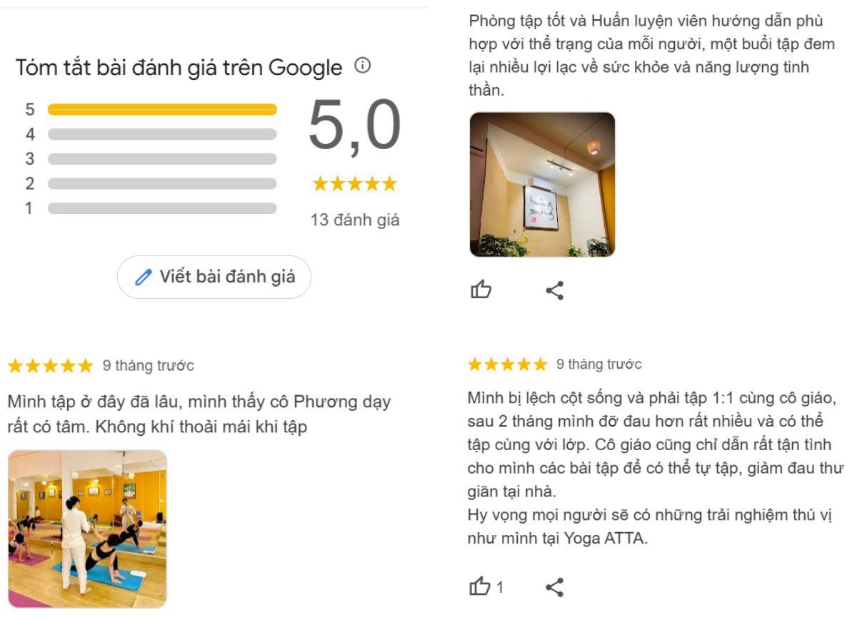 Tham khảo các đánh giá, review phòng tập yoga ở quận 7 từ nhiều nguồn khác nhau