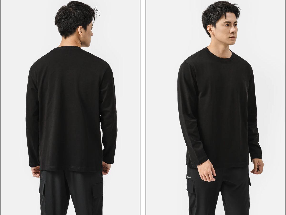 Mẫu áo Sweater Basic Trơn Màu Coolmate Essential