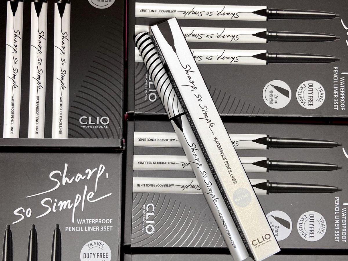 Clio Sharp So Simple Waterproof Pencil là một trong những lựa chọn hàng đầu từ Hàn Quốc
