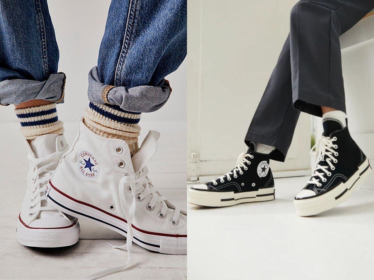 Giày Converse cổ cao nam Classic và Chuck 70 khác nhau thế nào?