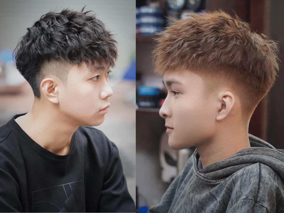 Layer ngắn uốn nhẹ/uốn con sâu lãng tử