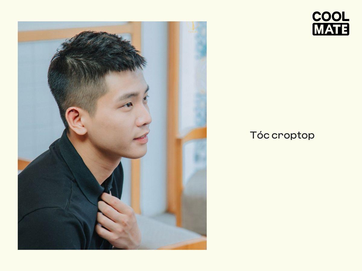 Tóc Crop top ngắn và gọn gàng