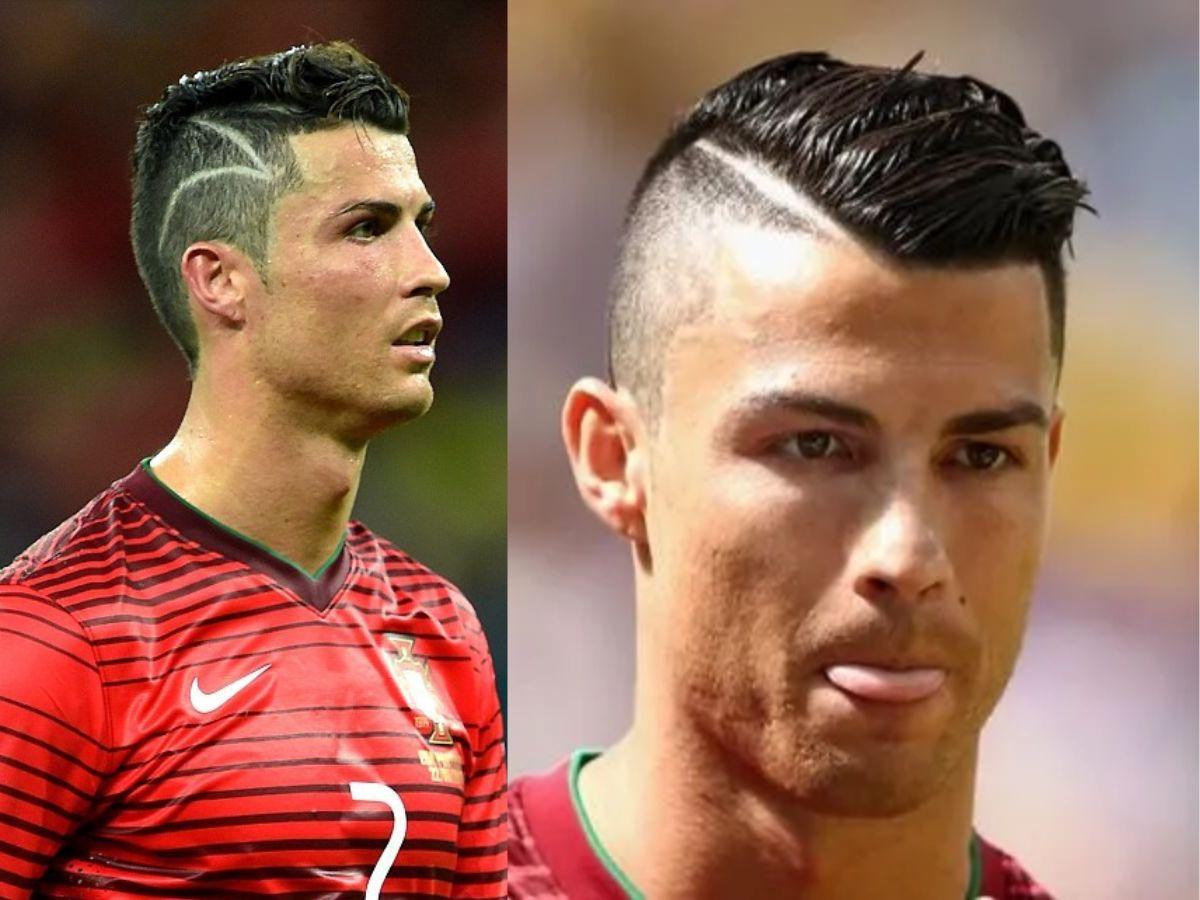 CR7 còn rất nhiều kiểu tóc độc đáo và lạ mắt