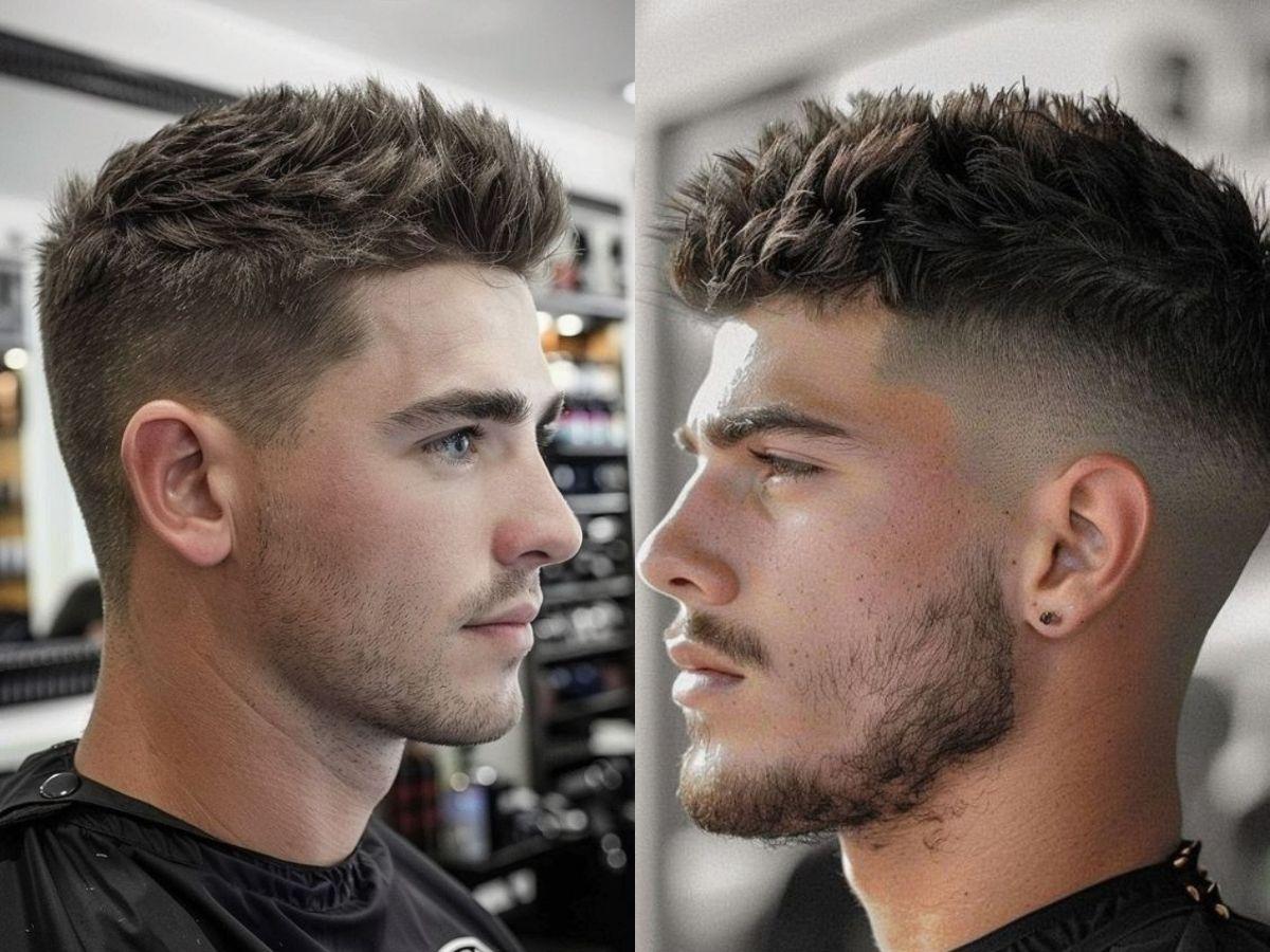 Short Quiff Textured 