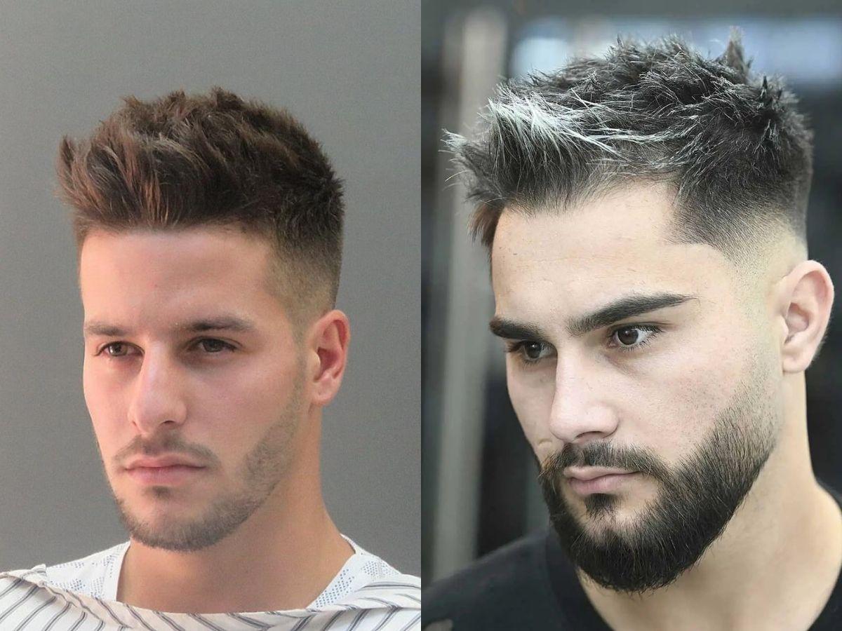 Side Swept Short Quiff