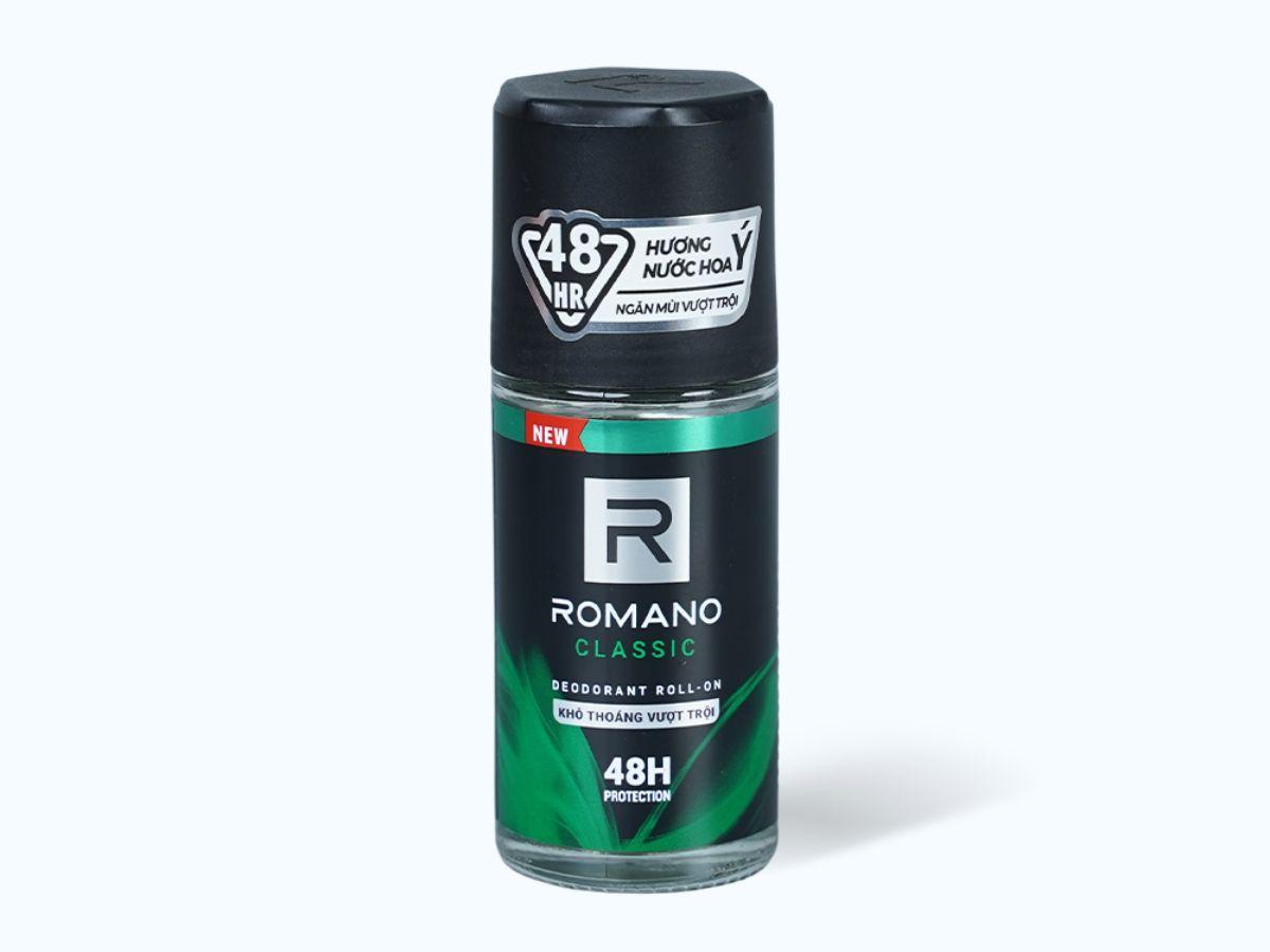 Romano Classic mang đến phong cách lịch lãm với hương gỗ đàn hương và hoắc hương đầy nam tính