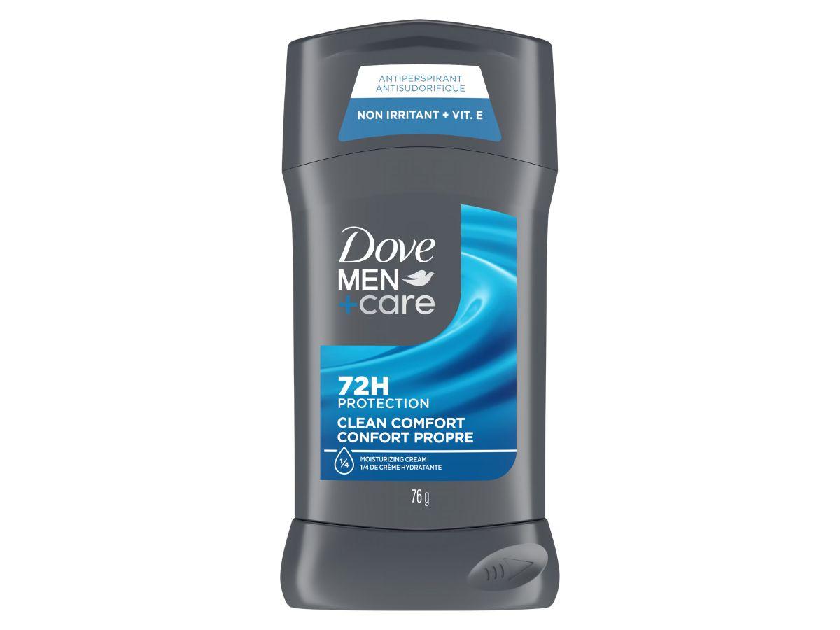 Dove Men+Care Clean Comfort là sản phẩm sáp khử mùi kết hợp dưỡng ẩm nhẹ nhàng