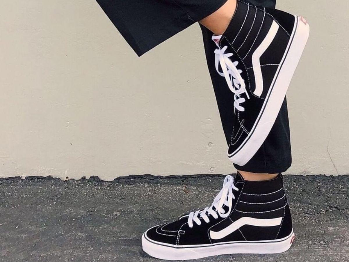 Vans Sk8-Hi có khả năng giữ độ bám tối ưu