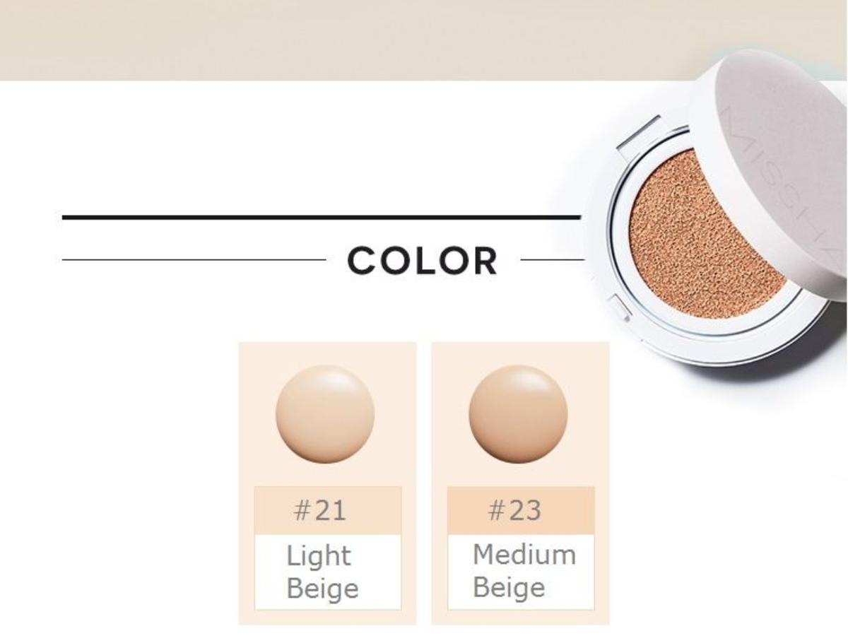 Phấn nước Missha Magic Cushion Cover Lasting có khả năng chống nắng