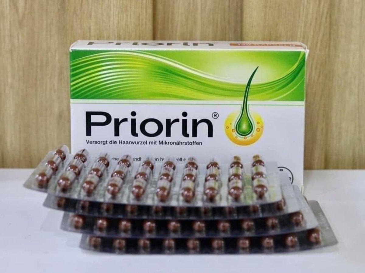 Viên uống Priorin phù hợp cho người rụng tóc do stress, thiếu chất hoặc thay đổi nội tiết