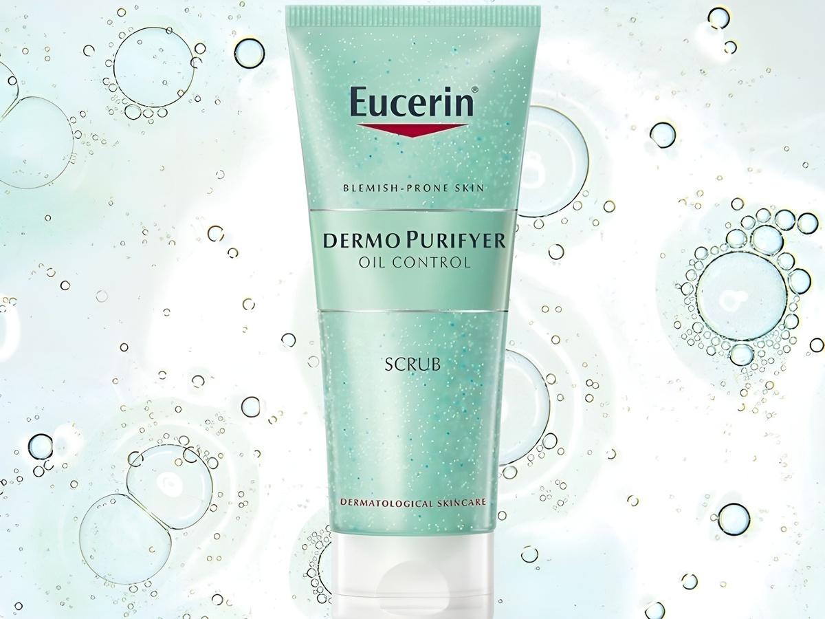 Eucerin Pro Acne Solution Scrub là sản phẩm tẩy tế bào chết chuyên sâu cho da dầu và da mụn