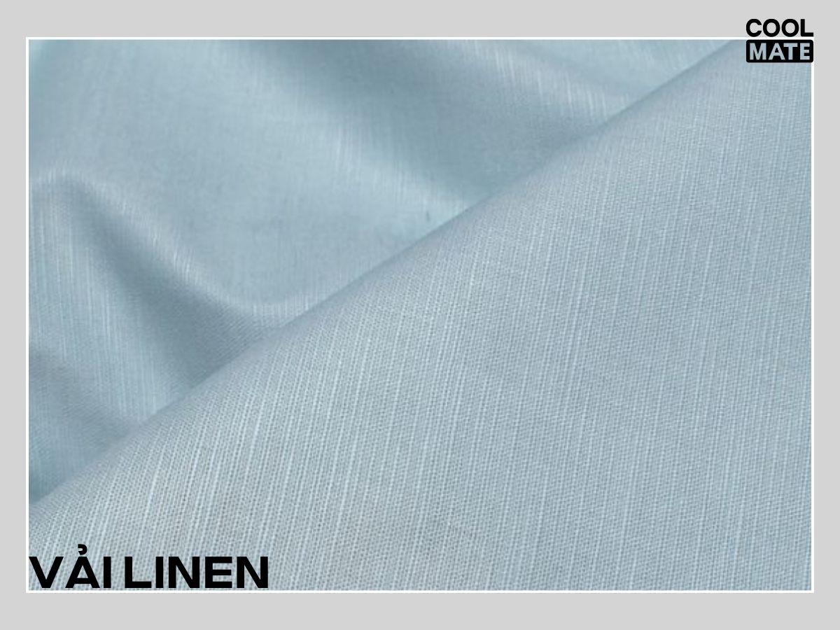 Vải linen may áo khoác nhẹ, thoáng mát. thoát nhiệt tốt