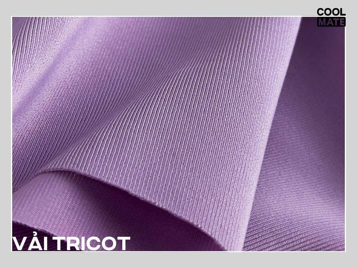 Vải tricot dùng may áo khoác có độ nặng và cản gió hiệu quả