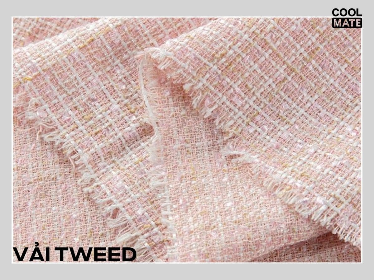Vải tweed rất được ưa chuộng với các kiểu dáng áo khoác