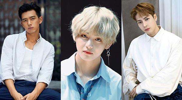 Gương mặt thanh tú, thư sinh của Lì Hiện, V (BTS), Jackson (GOT7)
