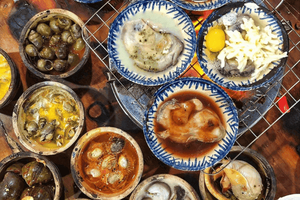 đồ ăn vặt sài gòn ngon