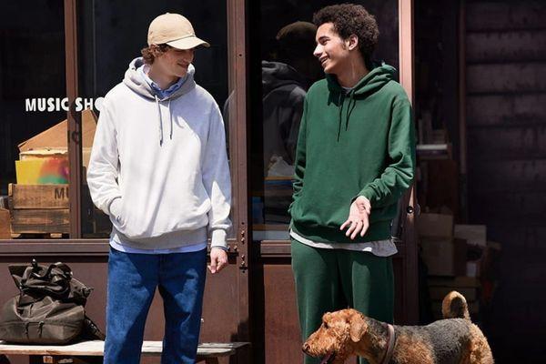 Áo thun nỉ nam Uniqlo