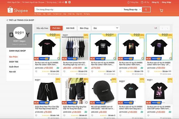 áo-thun-nam-shopee