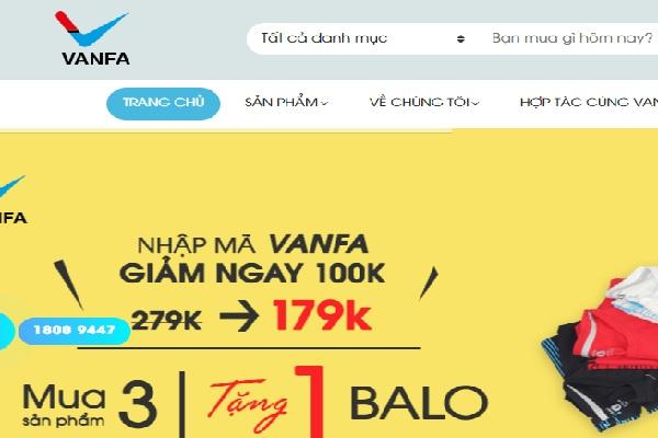 VanFa - mua sắm online chất lượng, giá tốt