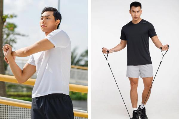 Áo thun thích hợp cho những người yêu thích thể thao