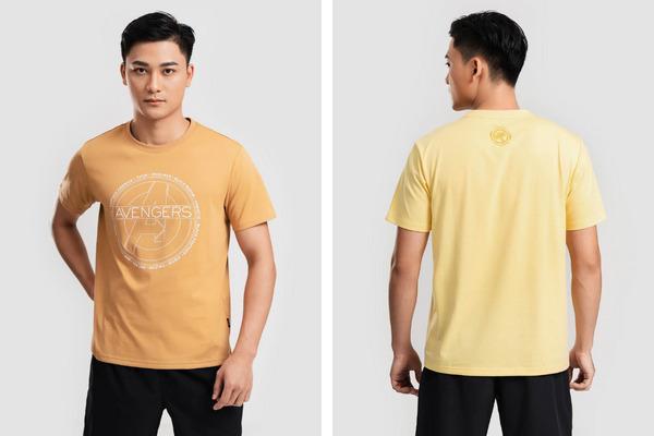 Các bạn nam body chuẩn rất dễ chọn áo thun form rộng
