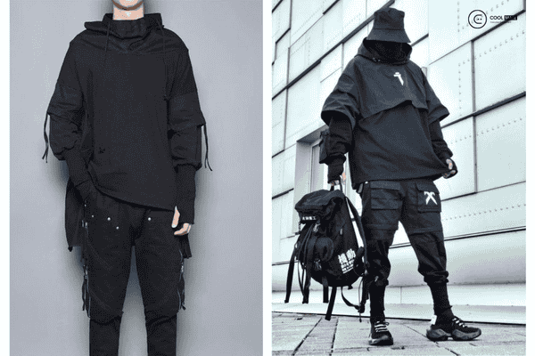 Ví dụ về phong cách Dark Wear