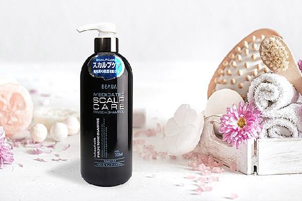 Dầu gội Beaua Medicated Scalp Care Shampoo hiệu quả cao cho tóc khô xơ