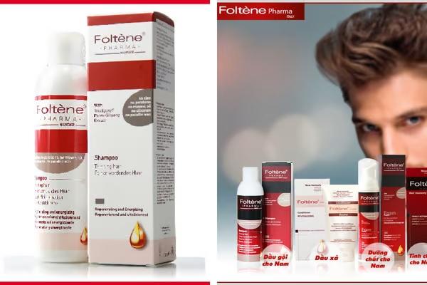 Dầu gội Foltène có tác dụng giúp tóc chắc khỏe