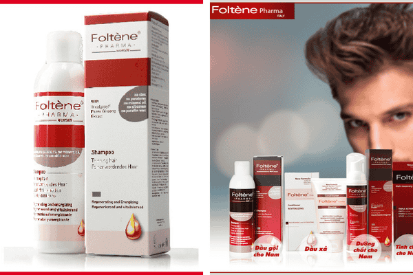 Foltène - Dầu gội ngăn rụng tóc cho nam 
