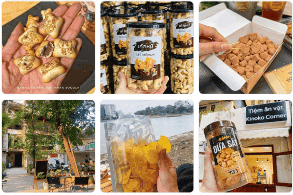 mua đồ ăn vặt cho người yêu