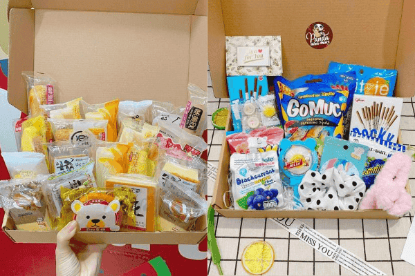 địa điểm mua đồ ăn vặt cho người yêu