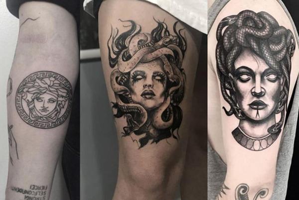 Điểm nổi bật nhất của hình tượng nữ thần Medusa chính là phần đầu rắn