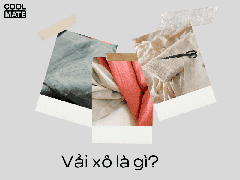 Với nguồn gốc từ 100% cotton, vải xô có đặc điểm là mềm mại và thấm hút tốt