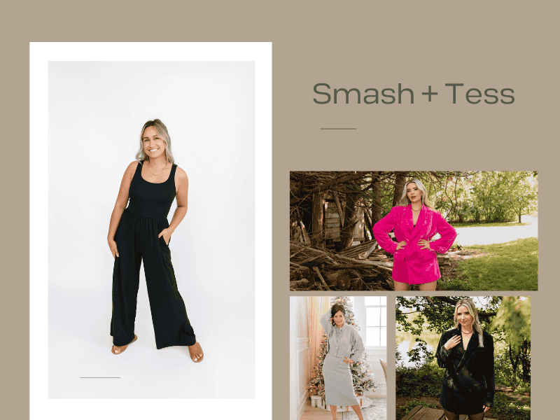 Smash + Tess là một thương hiệu thời trang bền vững của Canada