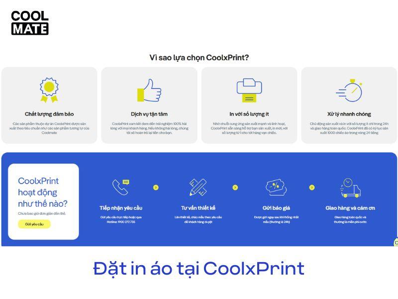 đặt in áo tại CoolxPrint