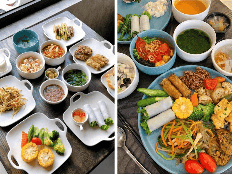 Bữa ăn chay hấp dẫn, đầy đủ chất dinh dưỡng tại Vegito