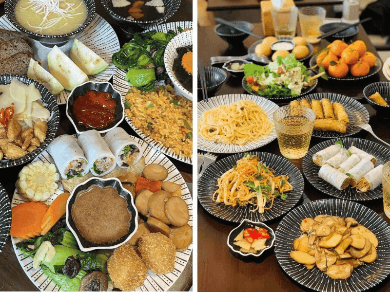 D’ve Buffet - Nhà hàng buffet chay Hà Nội được giới trẻ hết mực lăng xê