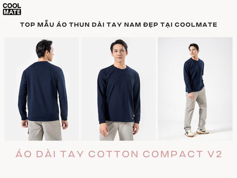 Áo dài tay Cotton Compact V2