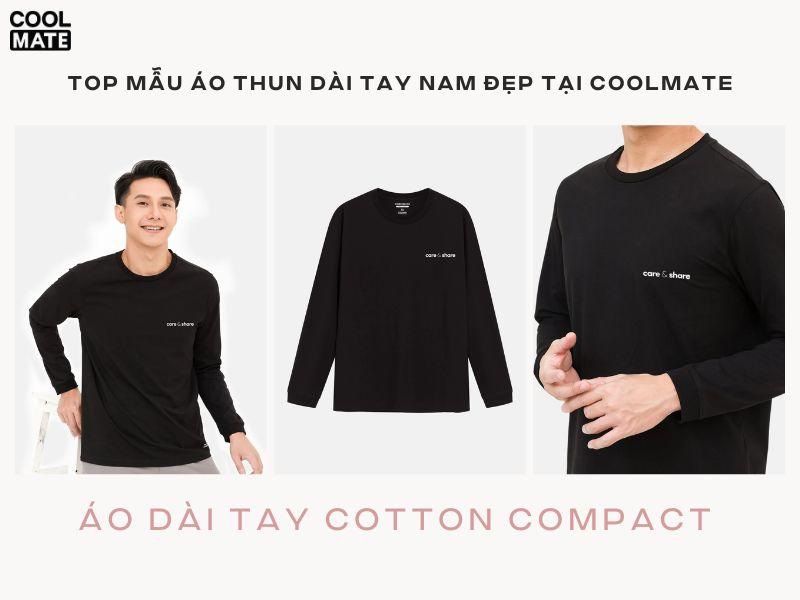 Áo dài tay Cotton Compact