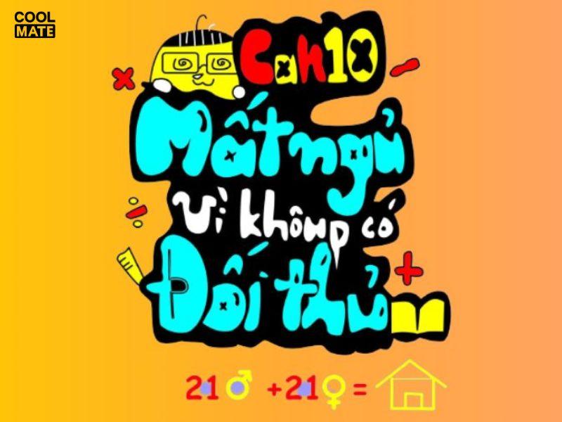 Slogan áo lớp chất, ấn tượng và hài hước