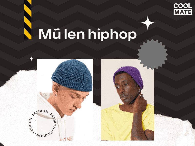 Mũ len hiphop cho phong cách đường phố